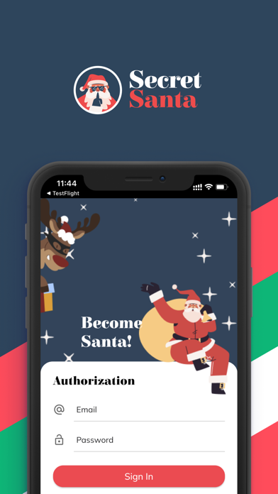 Secret Santa App Screenshot