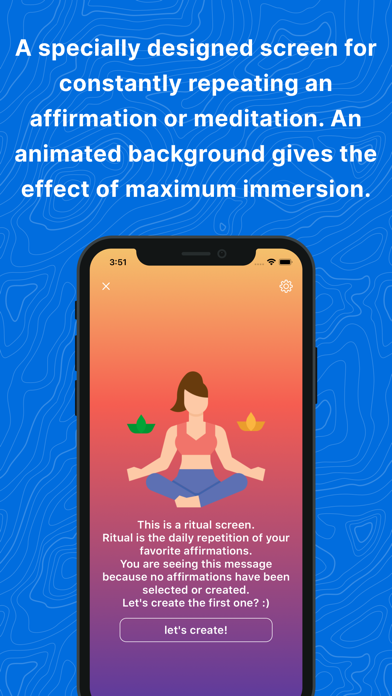 Affirma: Meditation Motivation Screenshot