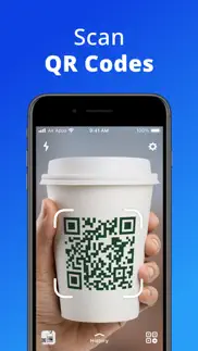 qr code reader，barcode scanner iphone screenshot 1