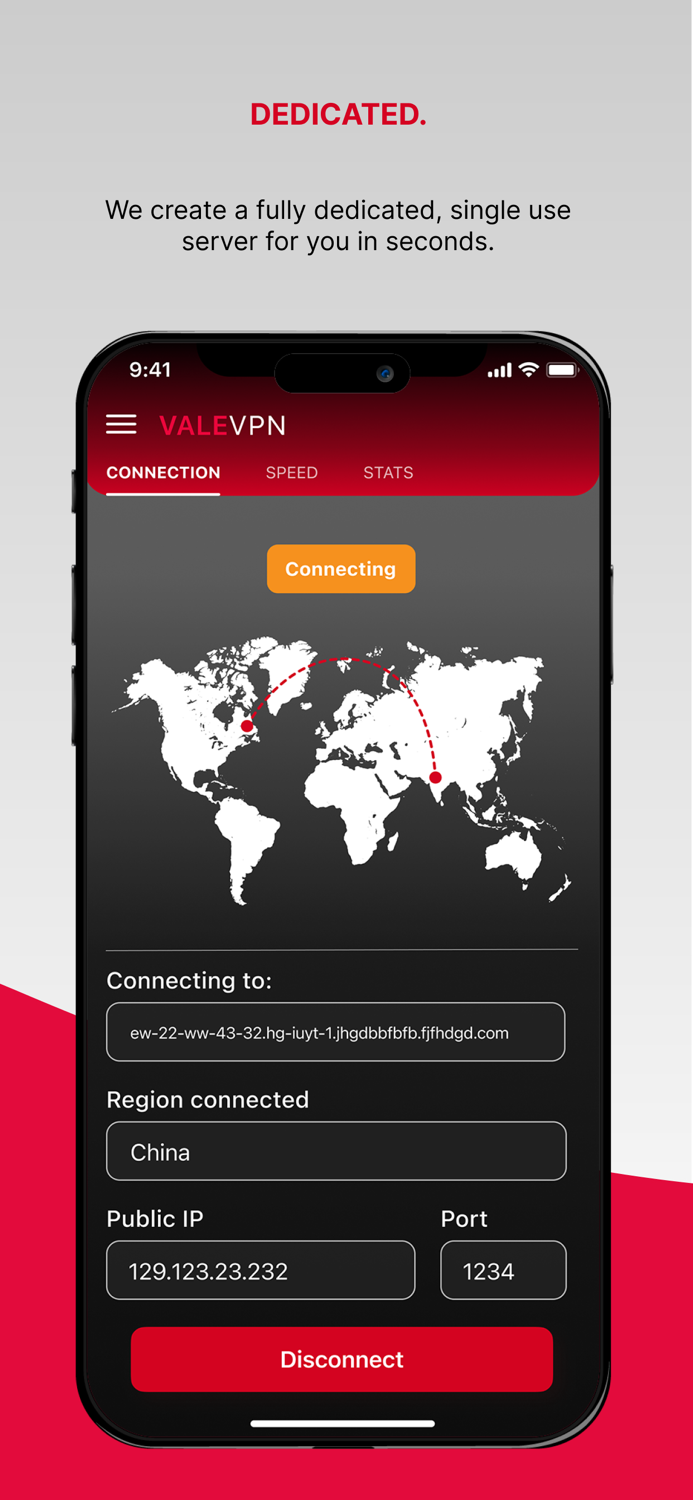 ValeVPN Dedicated VPN Security