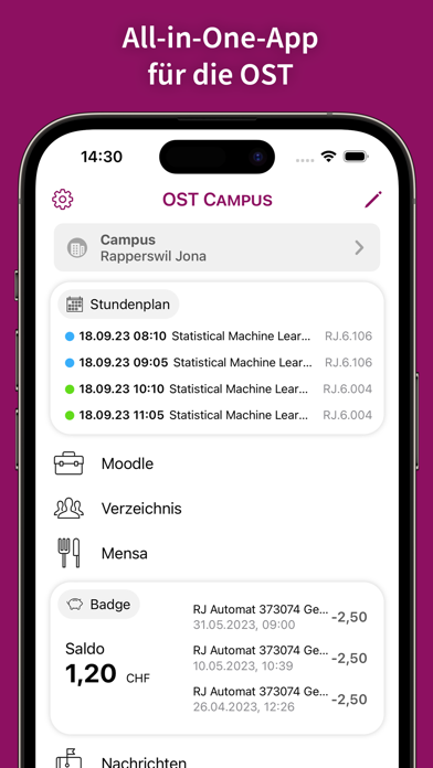 OST Campus Screenshot
