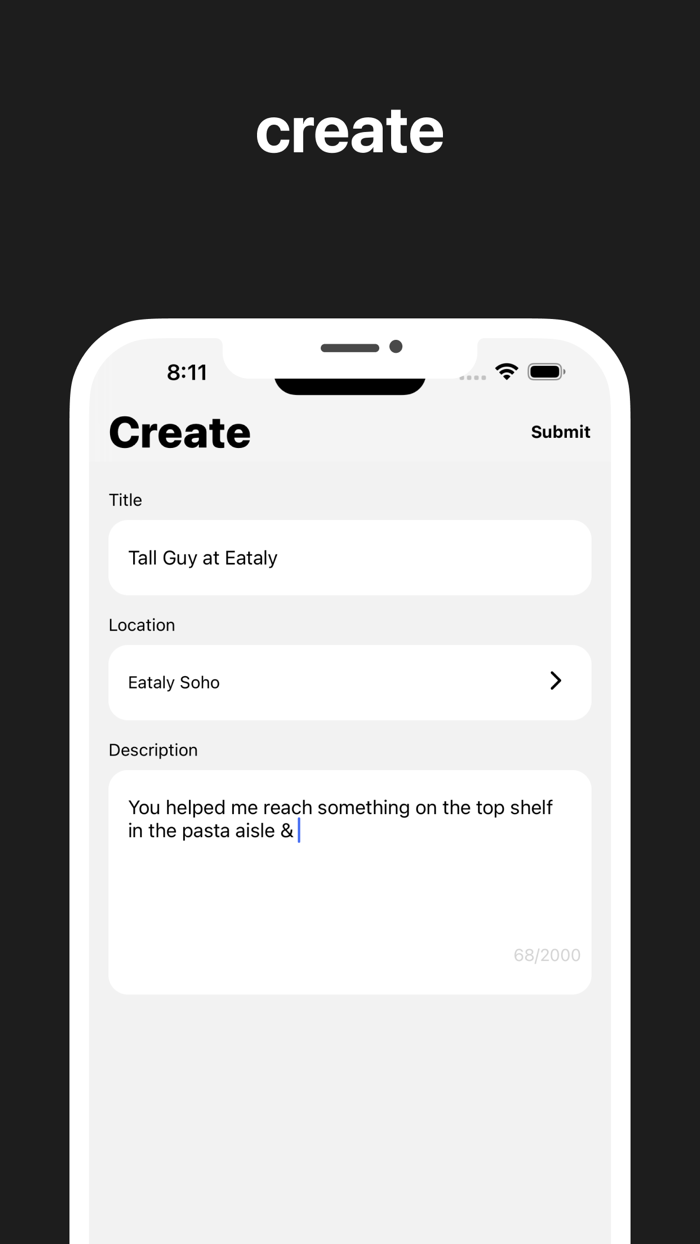 Winkd Missed Connections