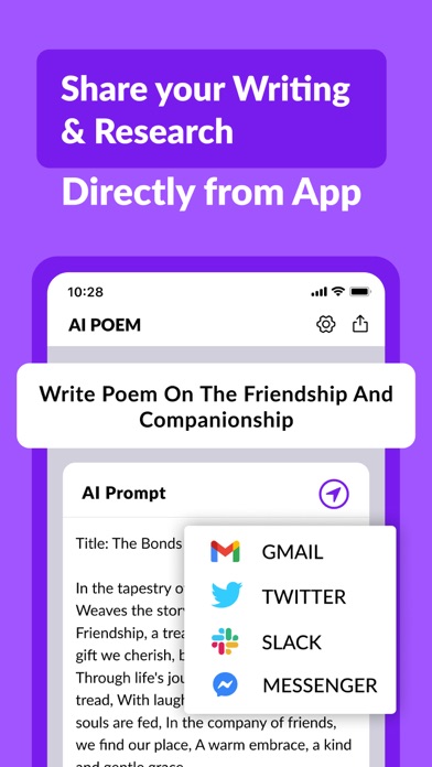 AI Poem Writing-Poem Generator Screenshot 4 - AppWisp.com AI Poem Writing-Poem Generator Screenshot 4 - AppWisp.com