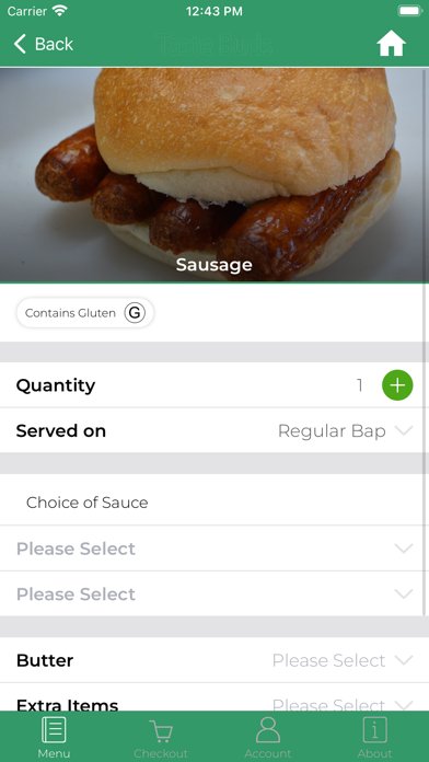 Taste Buds IOM Screenshot