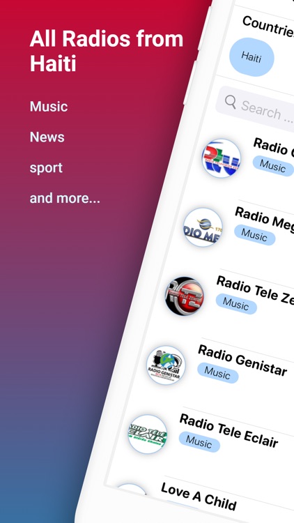 Radios d'Haïti - Haïtien FM AM