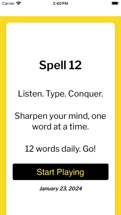 Spell 12