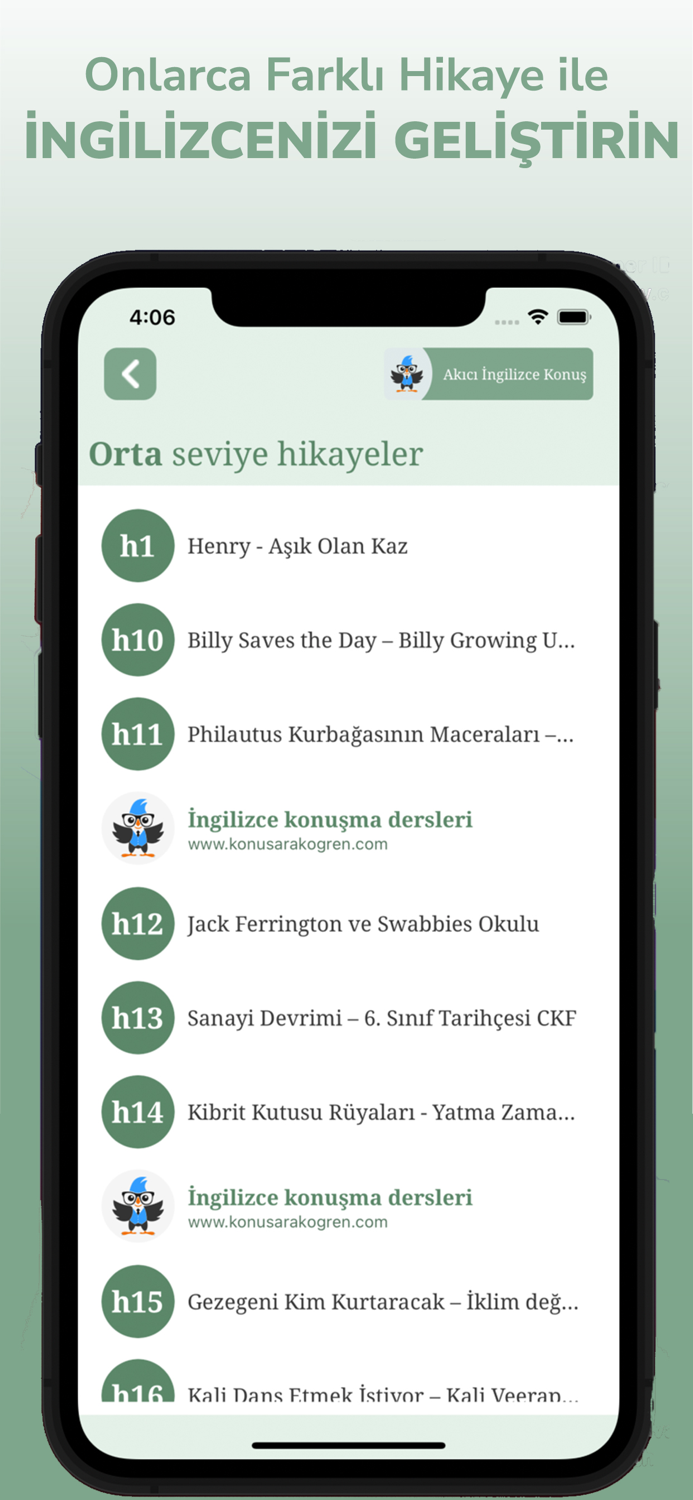 Storyly İngilizce Kısa Hikaye