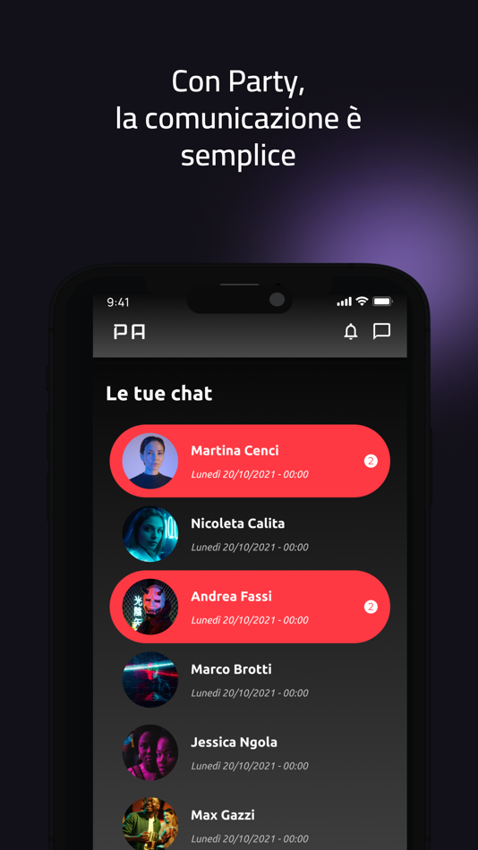 #3. Party App (iOS) Podle: RuneLab