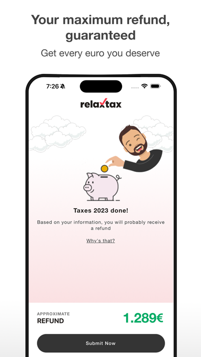 RelaxTax: Austrian Tax Return Screenshot