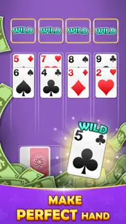 21 solitaire: cash card game iphone screenshot 4