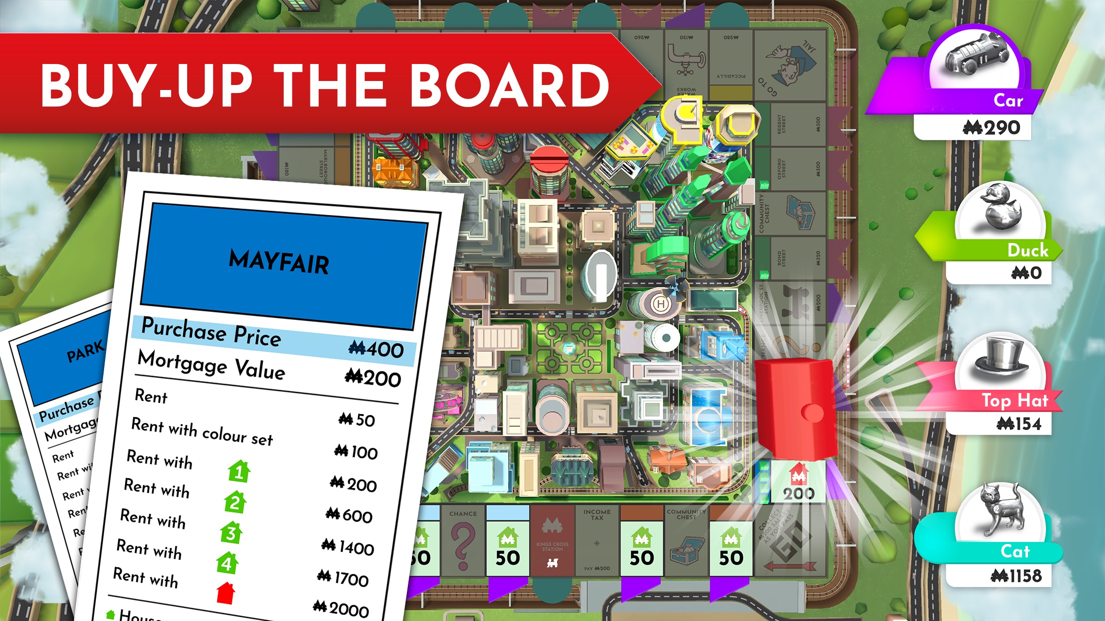 Screenshot do app MONOPOLY: The Board Game