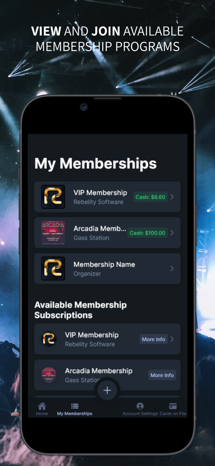 Rebelity Memberships