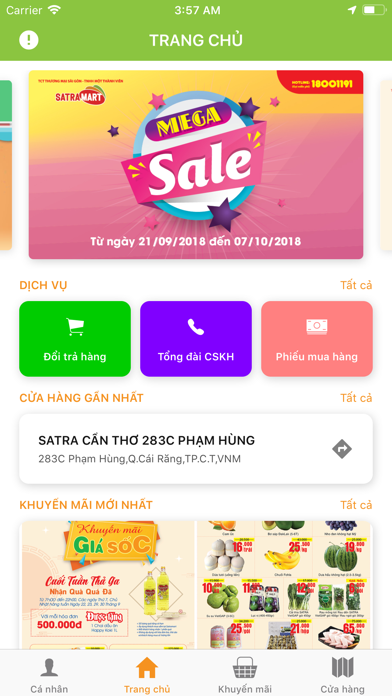 Satra Loyalty Card Screenshot