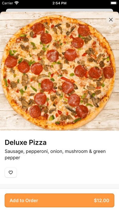 Villa Pizza NJ Screenshot