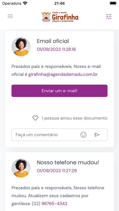 Novo Espaço - Reponsaveis Screenshot