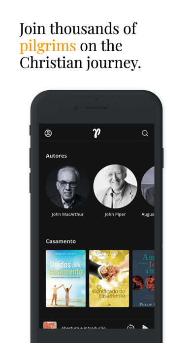 Pilgrim: audiobooks and ebooks Screenshot