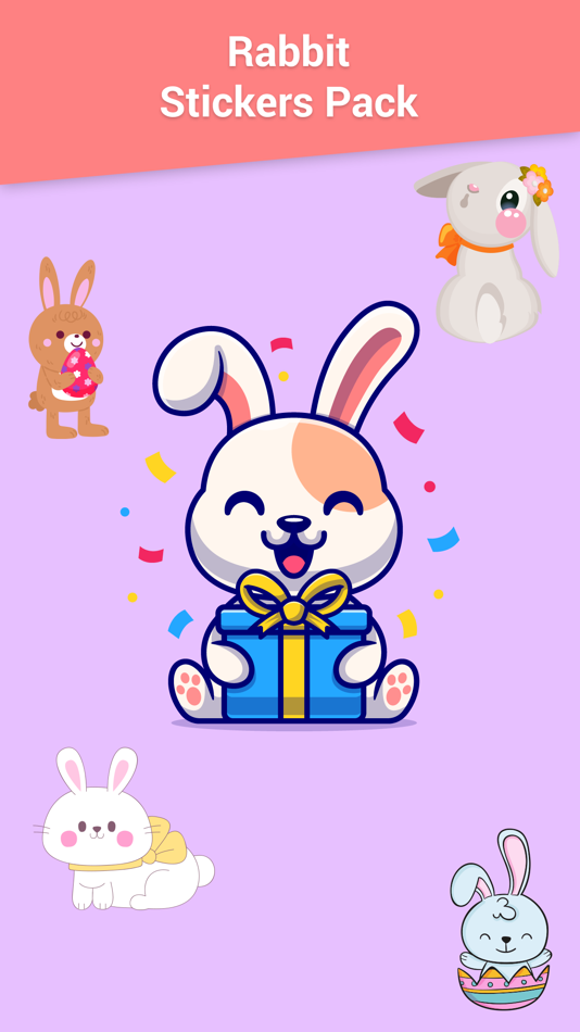 Rabbit Stickers Pack - 1.1 - (iOS)