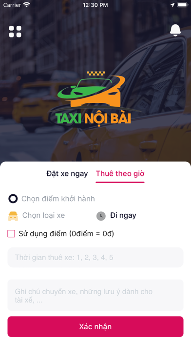 Taxi Nội Bài - Đặt xe nhanh Screenshot