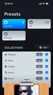 presets - photos app companion iphone screenshot 1