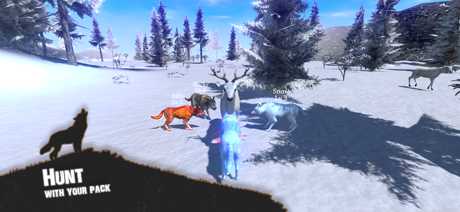 Wolf Simulator - Animal Games screenshot 2