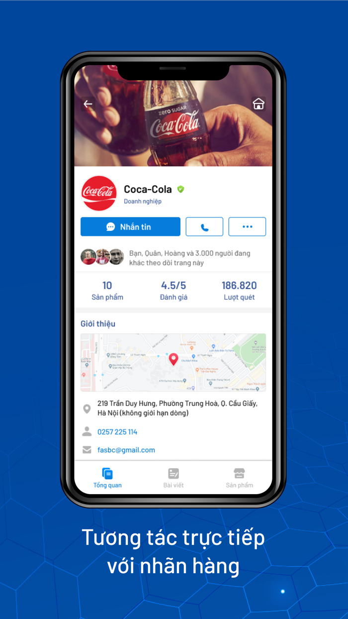 iCheck scan - Quét mã sản phẩm
