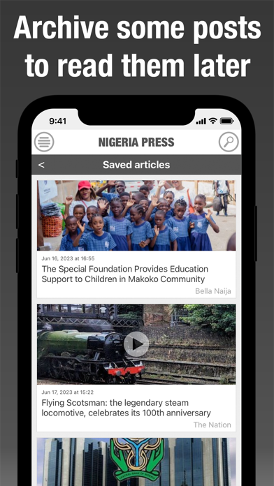 Nigeria Press Screenshot