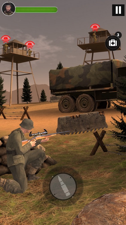 Sniper Strike: Army War Shoot screenshot-5