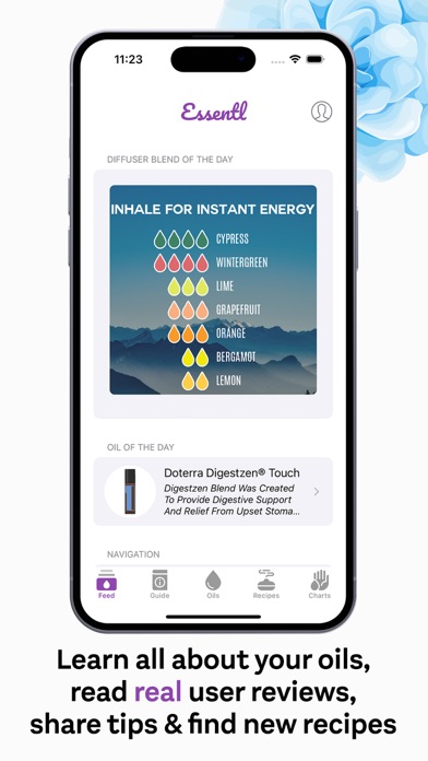 doTERRA Essential Oil Guide Screenshot