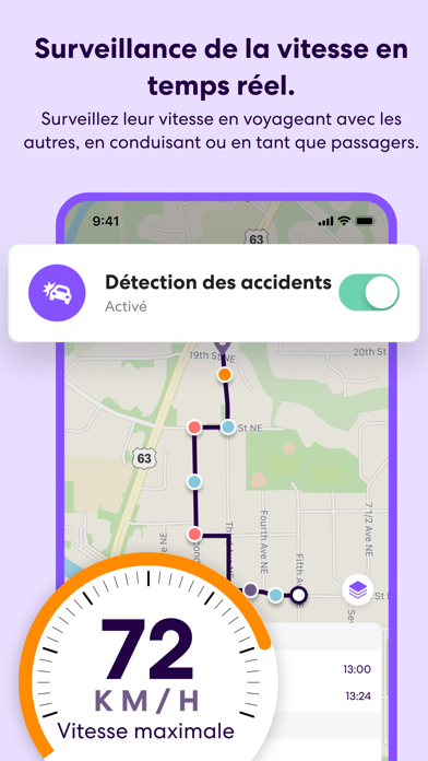 Screenshot #3 pour Life360 Localiser Famille Amis