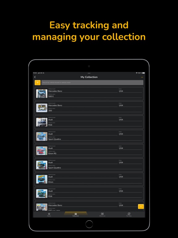 Diecast Parking iPad screenshot 2 - Lifestyle app