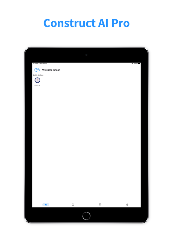 Construct AI Pro iPad screenshot 4 - Productivity app