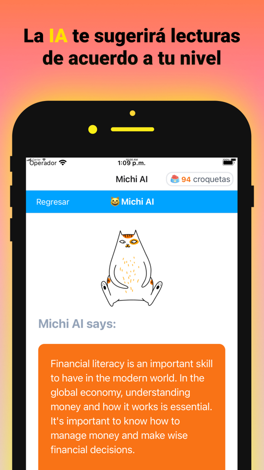 #4. Michi AI (iOS) 由: Christian Irack Flores Maldonado