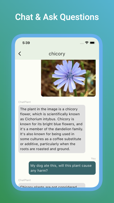 ChatPlant: AI Plant Identifier Screenshot