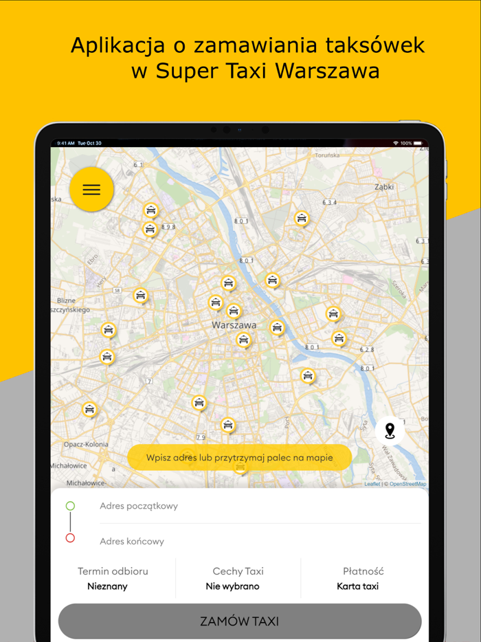 SUPER TAXI Warszawa 196 22