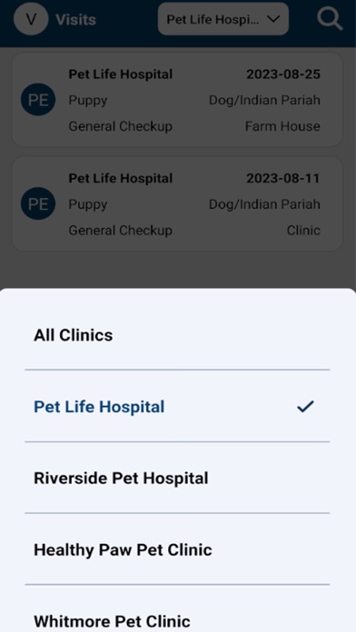 VetNvet Client Connect Screenshot