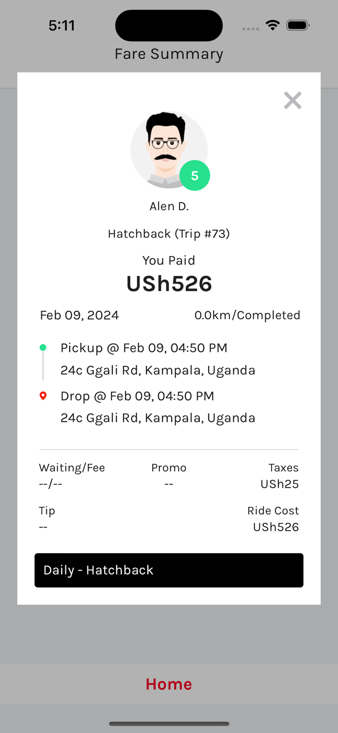 MartaRide for Passanger App