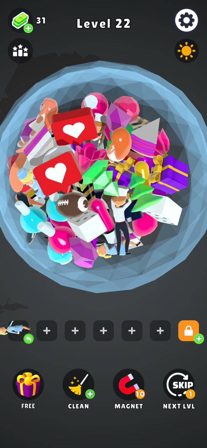Triple Match Bubble 3D