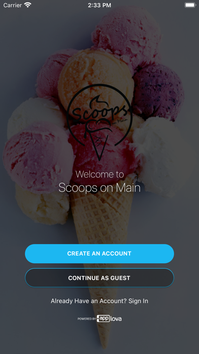 Scoops on Main Screenshot