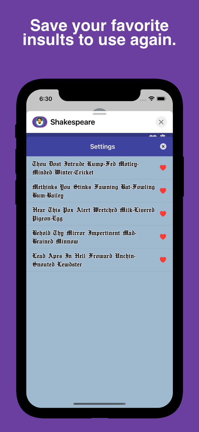 Shakespeare Insult Generator