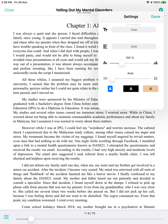 Screenshot #4 pour PPAS eReader