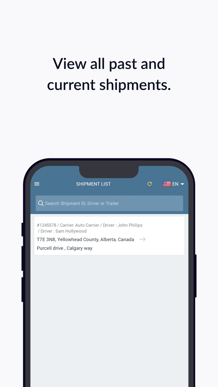 Overhaul Shipment Connect