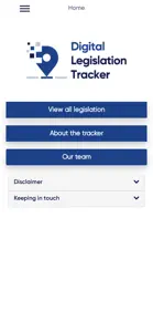 TW Digital Legislation Tracker screenshot #4 for iPhone