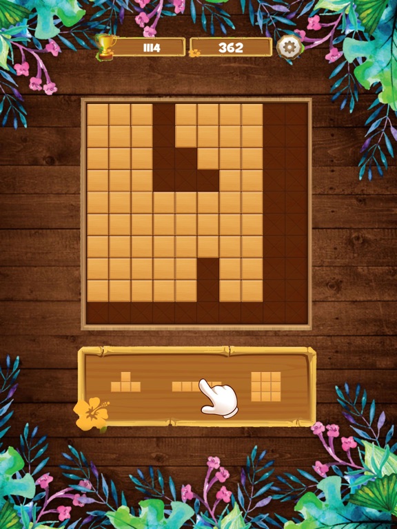 Screenshot #4 pour Wood Block Hot Puzzle Game
