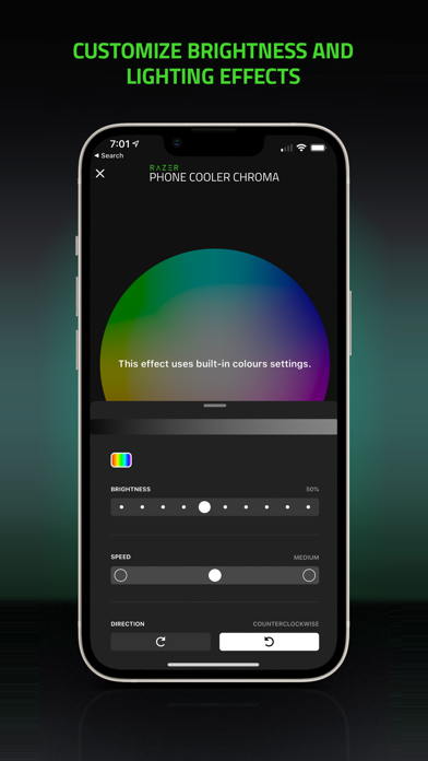 Razer Phone Cooler Screenshot