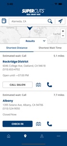 Supercuts Hair Salon Check-in screenshot #2 for iPhone