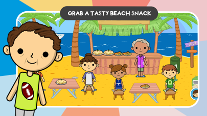 Lila's World: Beach Holiday Screenshot