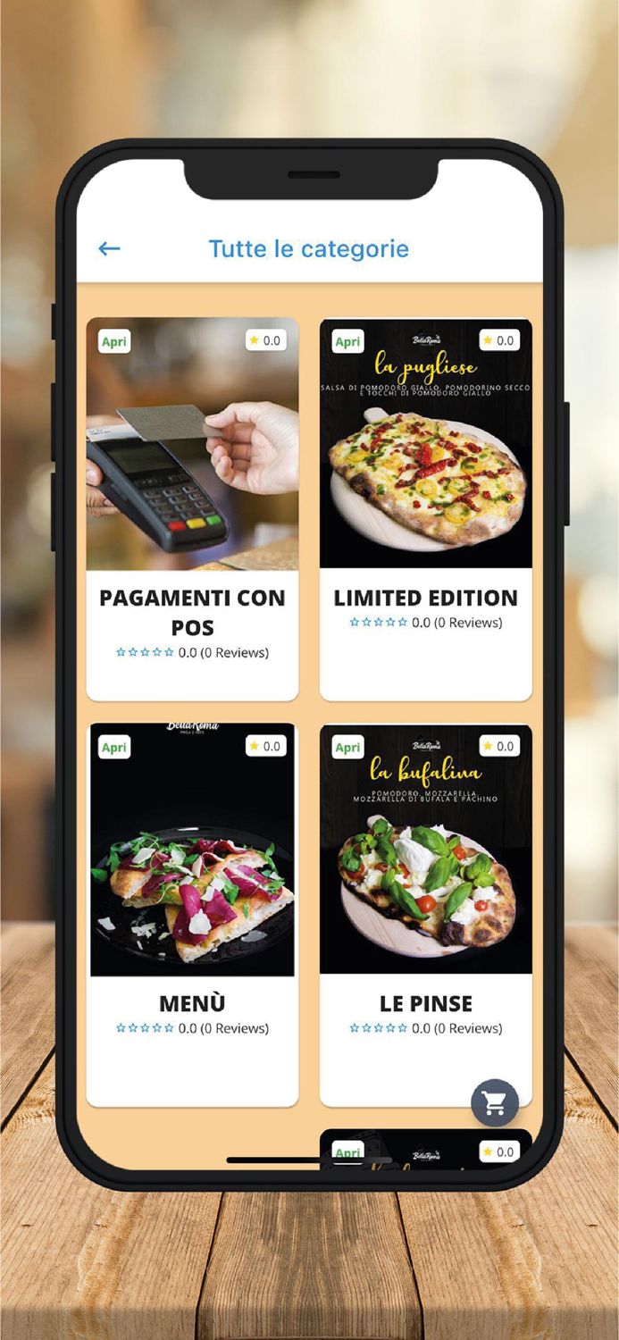 Pinseria la bella Roma