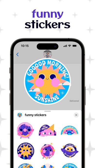 funniest stickers Screenshot