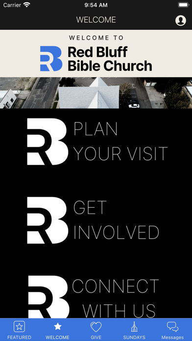 Red Bluff Bible Church Screenshot
