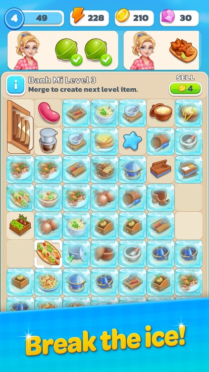 Merge Market: Food Town screenshot-4